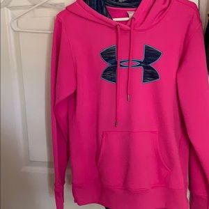 Pink underarmour jacket